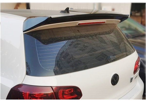 Alerón Volkswagen Golf 6 3/5P Look RZ Negro brillante