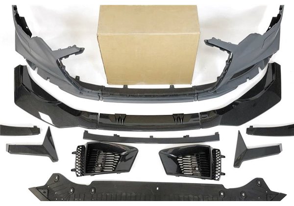 Paragolpes Delantero Audi A6 C8 2020+ Look RS6 Carbono