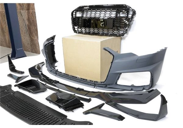 Paragolpes Delantero Audi A6 C8 2020+ Look RS6 Carbono