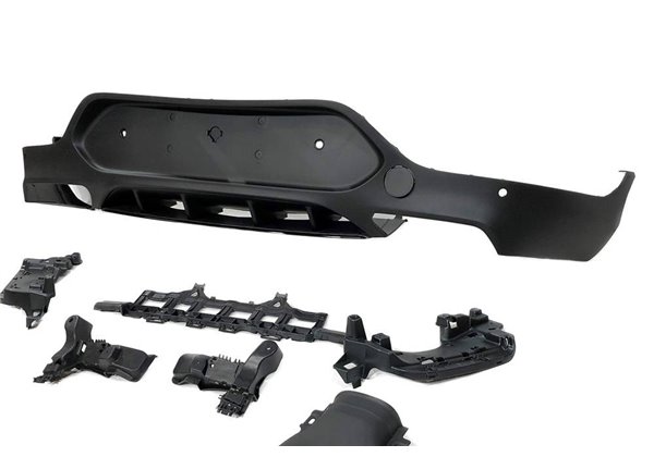 Difusor Trasero Mercedes GLC X253 COUPE 2015-2019 ABS