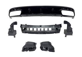 Difusor Trasero Mercedes C217 Coupe 2014-2020 Look Facelift S63