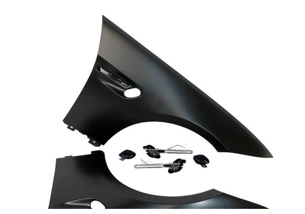 Aletas BMW E92 / E93 Look M3 ´06-14 Intermitente Secuencial Led