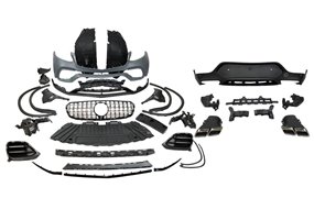 Kit De Carrocería Mercedes X253 GLC Coupe 2016-2019  look GLC 63 2020