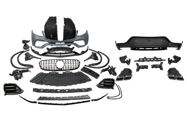 Kit De Carrocería Mercedes X253 GLC Coupe 2016-2019  look GLC 63 2020