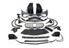 Kit De Carrocería Mercedes X253 GLC Coupe 2016-2019  look GLC 63 2020