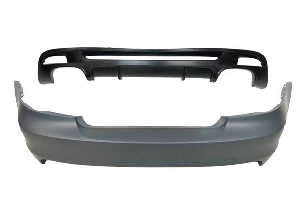 Paragolpes Trasero BMW E82 / E88 07-11 2 Salidas look M Performance