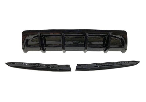 Difusor Trasero Volkswagen Arteon R MAX 2021 Negro Brillante