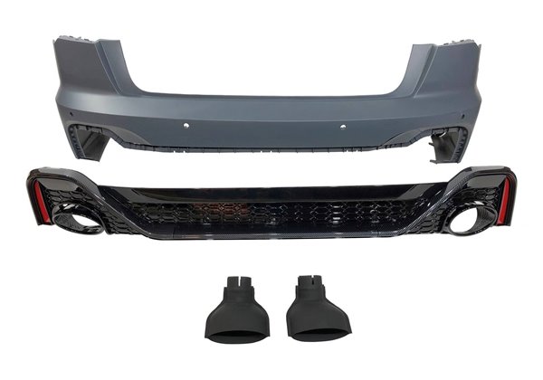 Kit De Carrocería Audi A6 C8 4 puertas 2020+ Look RS6 Carbono