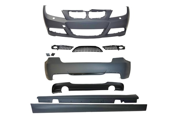 Kit De Carrocería BMW E90 2005-2008 Look M-Tech 2 Salidas ABS