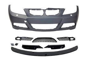 Paragolpes Delantero BMW E90 / E91 05-08 Look M-Tech Spoiler Lavafaros ABS