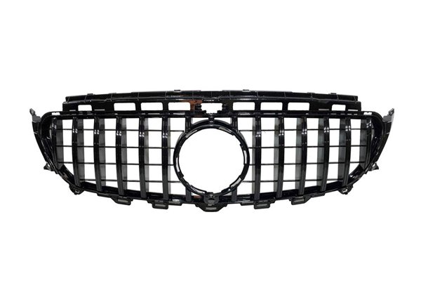 Parrilla Mercedes W213 / C238 Look GT Full Black Cámara