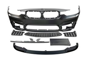 Paragolpes Delantero BMW F30-F31 Look M4 Lip Spoiler ABS