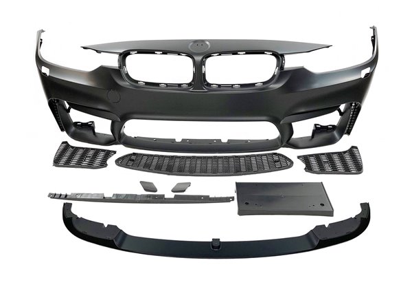 Paragolpes Delantero BMW F30-F31 Look M4 Lip Spoiler ABS