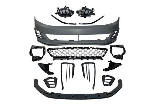 Paragolpes Delantero Volkswagen Caddy 2016-2020 Look Golf 7.5 GTI Spoiler