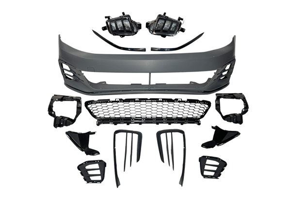 Paragolpes Delantero Volkswagen Caddy 2016-2020 Look Golf 7.5 GTI Spoiler