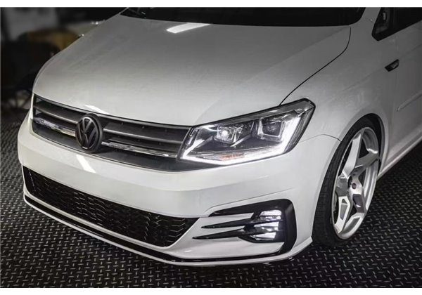 Paragolpes Delantero Volkswagen Caddy 2016-2020 Look Golf 7.5 GTI Spoiler