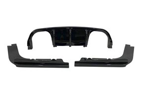 Difusor Trasero BMW E92 / E93 Look M3 Brillante Negro