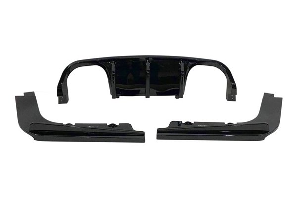 Difusor Trasero BMW E92 / E93 Look M3 Brillante Negro