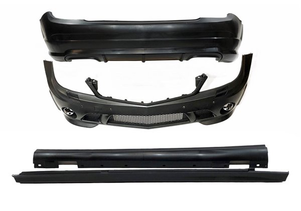 Kit De Carrocería Mercedes W204 Look C63 07-10 ABS