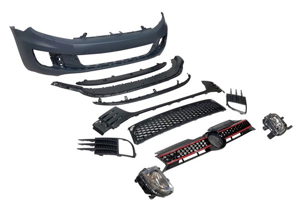 Paragolpes Delantero Volkswagen Golf 6 Look GTI Spoiler delantero