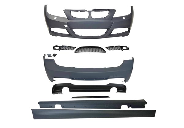 Kit De Carrocería BMW E91 2005-2008 Look M-Tech 2 Salidas ABS