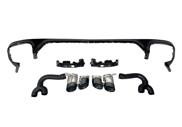 Difusor Trasero Audi Q8 2018-2023 Look RSQ8