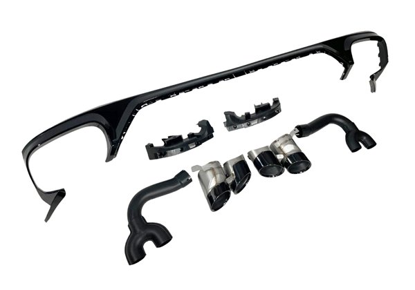 Difusor Trasero Audi Q8 2018-2023 Look RSQ8