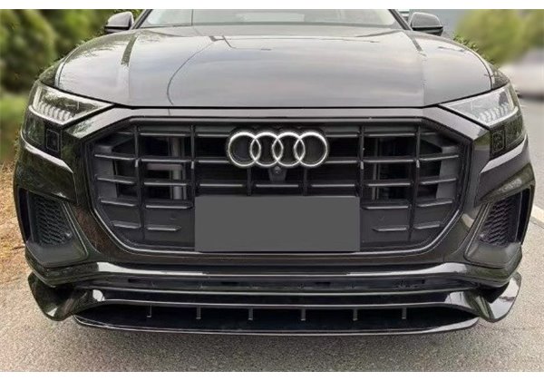 Spoiler Delantero Audi Q8 2018-2023 SLine Negro Brillante