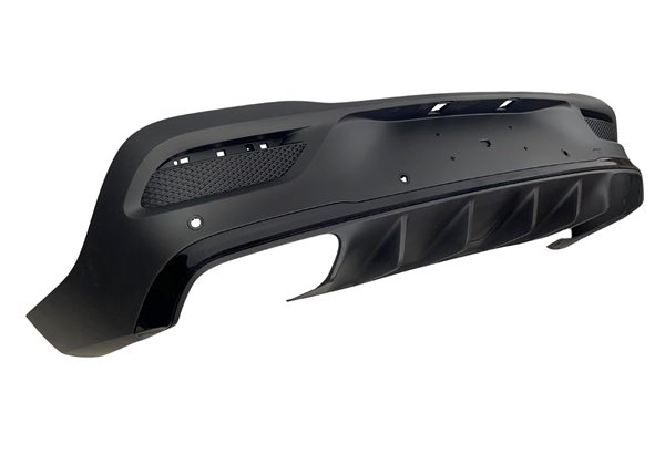 Difusor Trasero Mercedes C167 GLE 2020 Colas Look E53 Black
