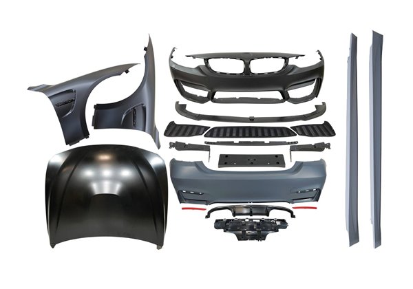 Kit De Carrocería BMW F36 Look M4 Aletas Capó