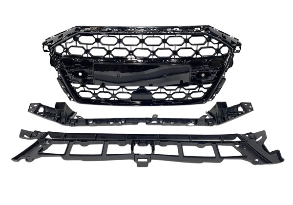 Parrilla Delantera Audi A3 2021+ Look RS3 Black