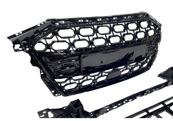Parrilla Delantera Audi A3 2021+ Look RS3 Black