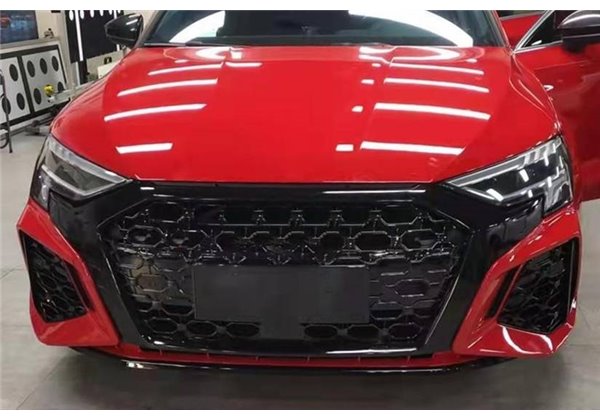 Paragolpes Delantero Audi A3 Sedan / Sportback 2021+ Look RS3 Spoiler