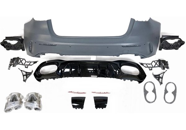 Kit Carrocería Mercedes W177 look A45 S Grill GT Black