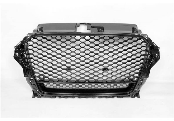 Parrilla Delantera Audi A3 V8 Look RS3 2013-2015 Mod 2
