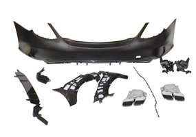 Paragolpes Trasero Mercedes W205 4P 2014-2021 Look C63 New