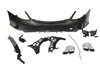 Paragolpes Trasero Mercedes W205 4P 2014-2021 Look C63 New