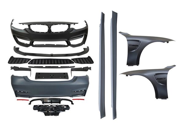 Kit De Carrocería BMW F36 Look M4 Aletas