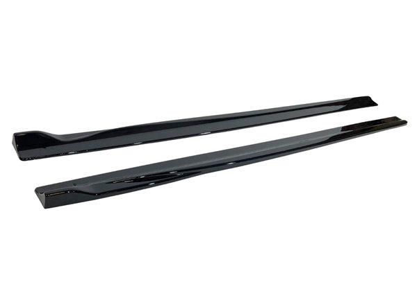 Difusor Taloneras Mercedes W177 Look Amg A45 Negro Brillante