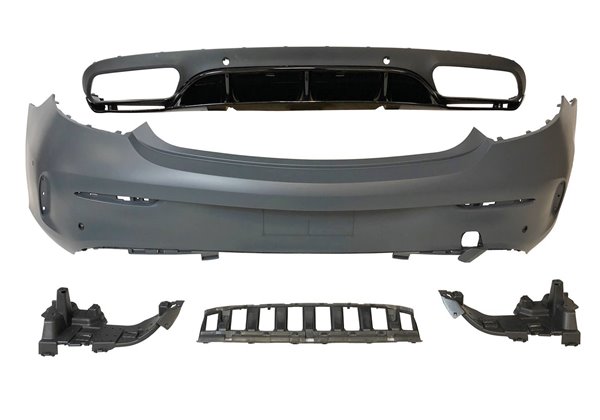 Paragolpes Trasero Mercedes W205 Coupe 2014-2020 Look C63