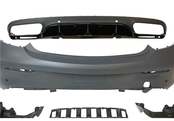 Paragolpes Trasero Mercedes W205 Coupe 2014-2020 Look C63