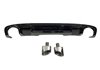 Difusor Trasero Audi A4 4P / Avant 2016+ Sline