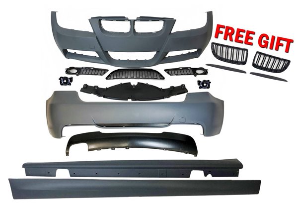 Kit De Carrocería BMW E90 05-08 Look M-Tech ABS Antinieblas