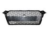 Parrilla Audi A5 18-20 Look RS5 Negro brillante Cámara