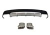 Difusor Trasero Mercedes CLA W117 2013-2018 4P/SW Look A45 ABS