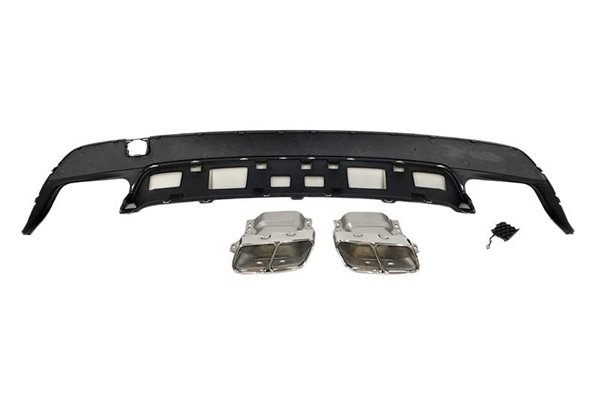 Difusor Trasero Mercedes CLA W117 2013-2018 4P/SW Look A45 ABS