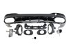 Difusor Trasero Mercedes W118 CLA Look A35 Negro Brillo