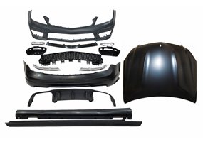 Kit De Carrocería Mercedes W204 2007-2013 Look AMG Capó