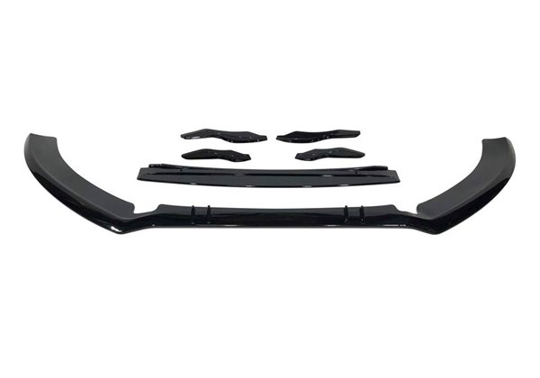 Spoiler Delantero Audi A6 2016-2018 look RS6  Negro Brillante