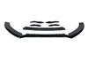 Spoiler Delantero Audi A6 2016-2018 look RS6  Negro Brillante